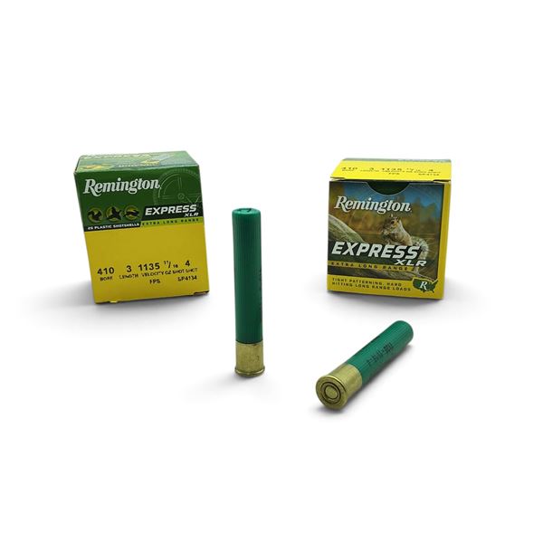 Remington Express XLR 410 Grain 3" #4 Shot Ammunition, 50 Rounds