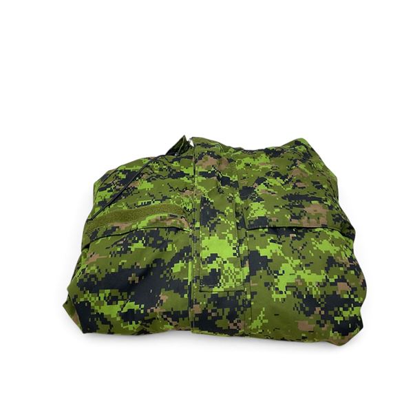 Wet Weather Military Jacket, Size 7040 in Camo with Hood