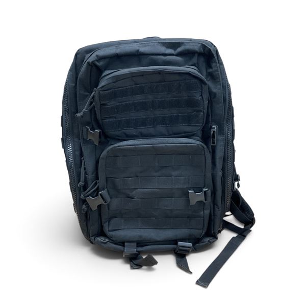 Back Pack, Black, Approx 19" X 12" X 4"