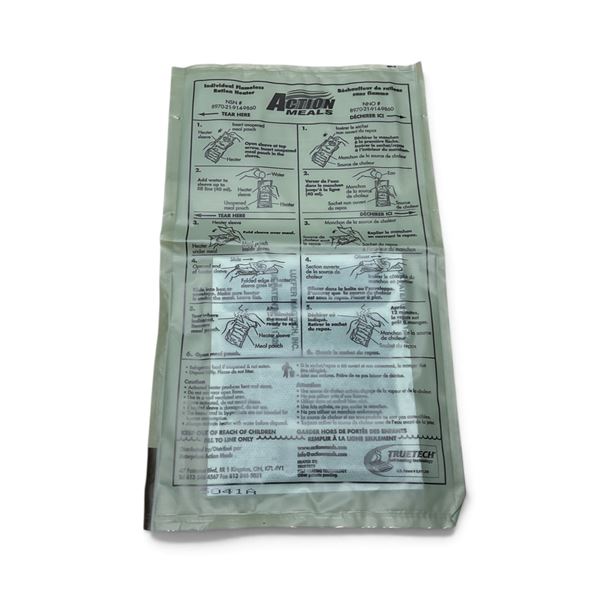 Action Meal Self Heating MRE Warmer X 15                           j