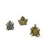 Image 1 : Brockville Rifles Pin, Pendant and 156 BN CEF Collar Badge