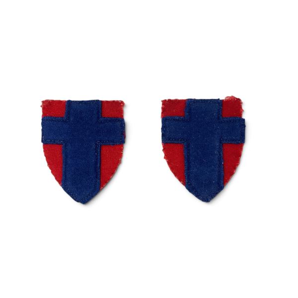 21st Army Group Sewn Patches, Pair