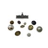 Image 1 : Military Buttons, Dominion Marksmen Lapel Pin and Kingston Ornament