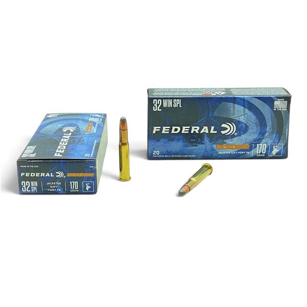 Federal Powershok 32 Win SPL 170 Grain, JSPFN Ammunition, 40 Rounds