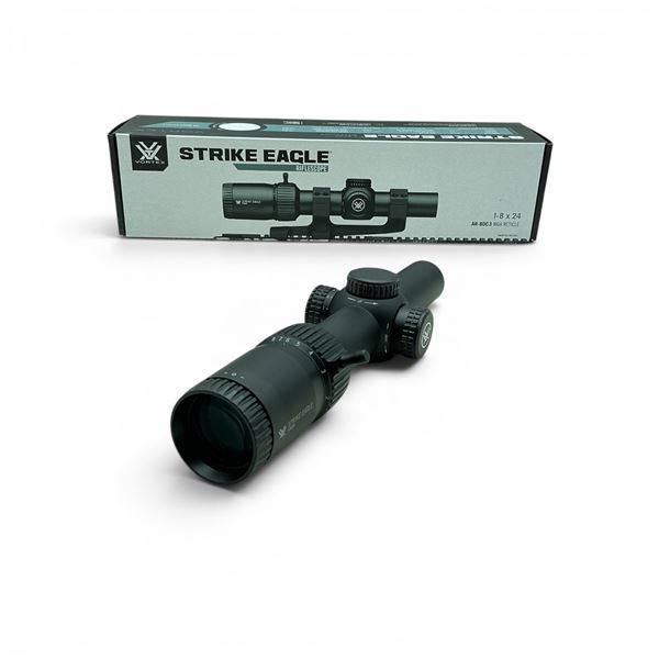Vortex Strike Eagle 1 - 8X 24 mm SFP Rifle Scope with AR-BDC3 MOA Reticle