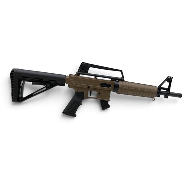 Derya TM22 Feather Semi Auto Rifle 22LR 12″ Threaded Barrel Burnt Bronze Adjustable Stock, 