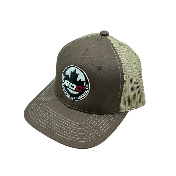 GOC Brown and Tan Snapback Hat