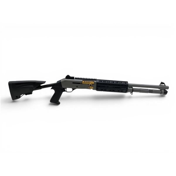 Canuck Elite TacOp Semi Auto Shotgun 12Ga 3" Chamber 18.6" Barrel Gray MLOK Forend, New