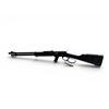 Image 2 : Derya TM22 Lever Action Rifle 22LR 18" Threaded Barrel Black Synthetic Stock, New