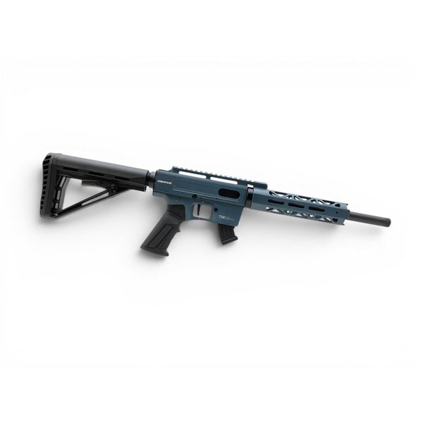 Derya TM22 Pro Semi Auto Rifle .22LR 12" Threaded Barrel Titanium Blue Adjustable Stock, New
