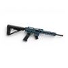 Image 1 : Derya TM22 Pro Semi Auto Rifle .22LR 12" Threaded Barrel Titanium Blue Adjustable Stock, New