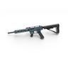 Image 2 : Derya TM22 Pro Semi Auto Rifle .22LR 12" Threaded Barrel Titanium Blue Adjustable Stock, New