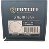 Image 3 : Riton 3 Tactix 1 - 8X 24 mm SFP Illuminated Scope with OT Reticle