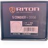 Image 3 : Riton 5 Conquer 4 - 28X 56mm FFP Illuminated Rifle Scope with TPRS MRAD Reticle