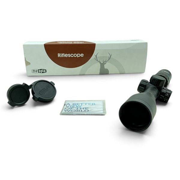 MeOpta 2.5-15X 50 mm Rifle Scope with 4C/1 Reticle
