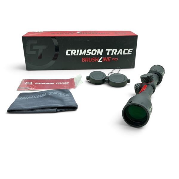 Crimson Trace Brush Line Pro 3 - 9X 40mm SFP Rifle Scope with CT BDC Pro Reticle