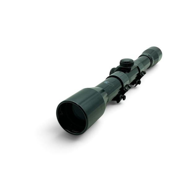 Bisley Deluxe 6 X 32mm Optic with Crosshair Reticle with Weaver Dovetail Rings