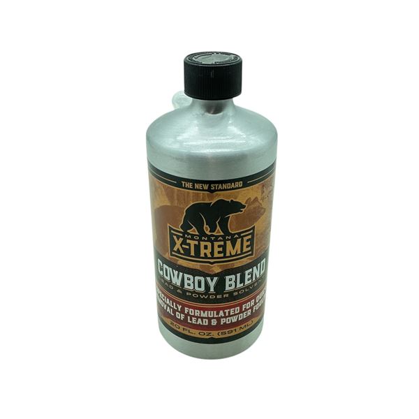 Montana X-Treme Cowboy Blend Lead and Powder Solvent 20 Oz