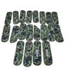 Image 1 : Small Camo Pouches on Belt Clip, Qty 20