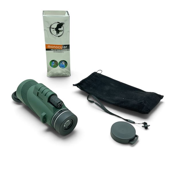 Mini Portable Monocular in Bag, New