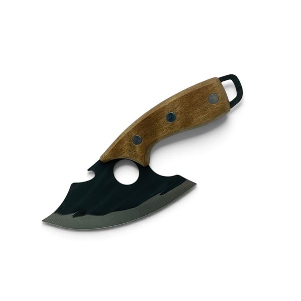 Fixed 4.5" Blade Knife with Wooden Handle, New