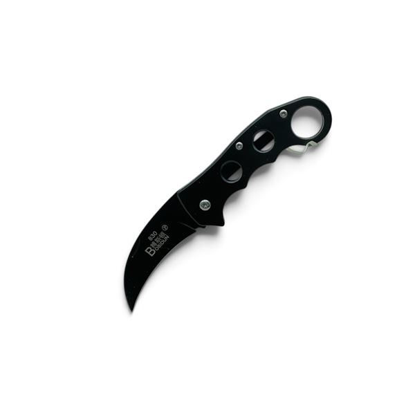 Bosidun Folding 2 1/2" Blade Pocket Knife with Clip, New