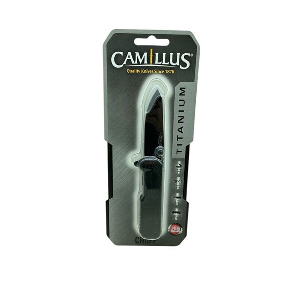 Camillus Titanium Choff 2.75" Folding Blade, New