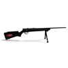 Image 1 : Savage B22 Bolt Action Rifle .22WMR 21" Barrel Black Synthetic Stock With Folding Bipod