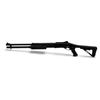 Image 2 : Canuck Pump Action Shotgun 12Ga 3" Chamber 24" Barrel Heat Shield Black Adjustable Stock