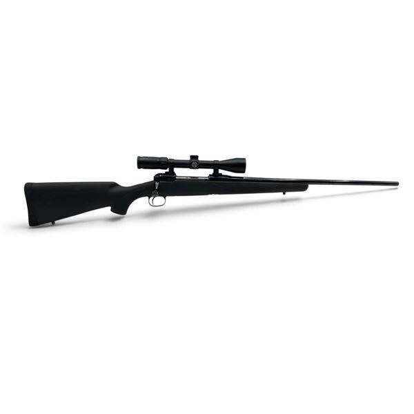Savage Model 111 Bolt Action Rifle 30-06 SPRG 22" Barrel Black Synthetic Stock W/ Simmons 3-9 Scope