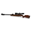 Image 2 : Browning Under Lever Single Shot .177 Cal Pellet Air Rifle Wood Stock Under 495FPS W/3-9X40 Scope