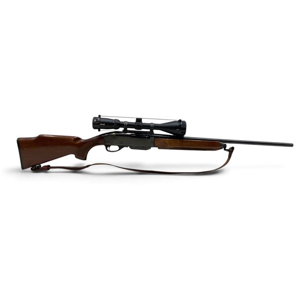 Remington Model 7400 Semi Auto Rifle .30-06 SPRG 22" Barrel Wood Stock With Bushnell 3-9X50 Scope