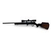 Image 2 : Savage Mark II Bolt Action Rifle 22LR 21" Heavy Barrel Synthetic Stock With Burris 3-9X40 Scope
