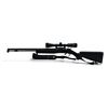 Image 2 : CVA Wolf Muzzleloading Rifle .50 Cal 24" Barrel Black Synthetic With Bushnell Legend 3-9X40 Scope
