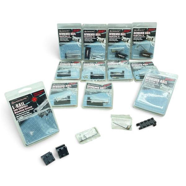 LaserLyte Revolver Rail for Charter Arms .44 X 11 and an L-Rail Sub Compact Mounting System