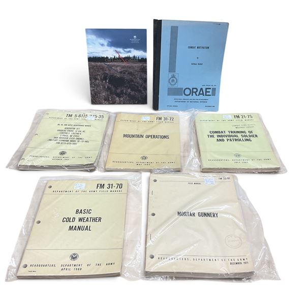 Assorted Military Books and Publications, Please see Picture for Details
