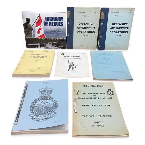 Assorted Military Books and Publications, Please see Picture for Details
