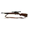 Image 2 : Mossberg Model 142-A Bolt Action Rifle .22LR 18" Barrel Wood Stock With Tasco 4X Scope