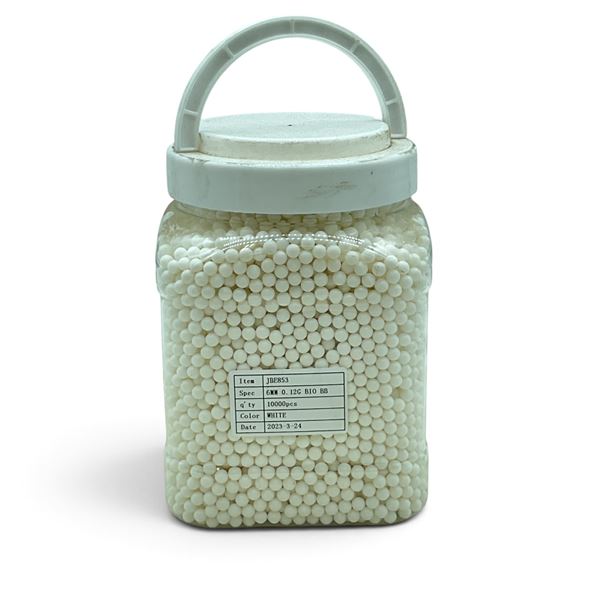 Biodegradable 6 mm Airsoft BB Pellets, Approx 10000 Qty