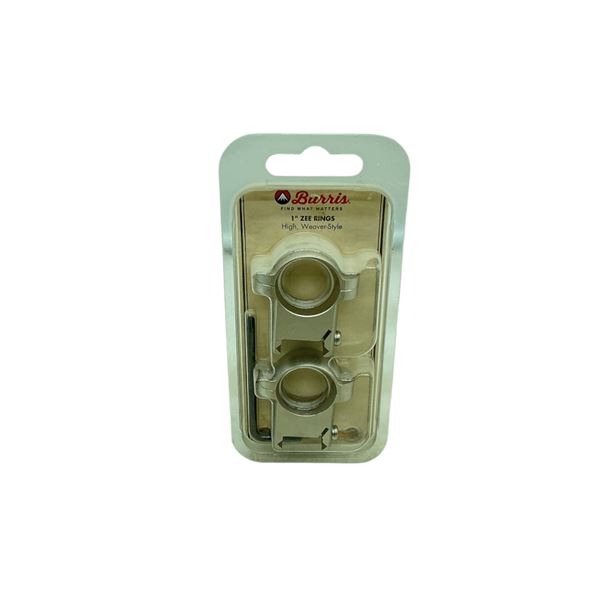 Burris 1" ZEE Rings, High Weaver-Style, New