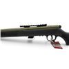 Image 4 : Savage Mark II Bolt Action Rifle 22LR 16.5" Heavy Threaded Barrel Green And Black, New Display Model