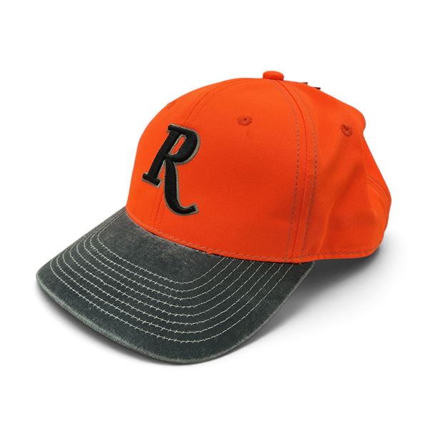 Remington Orange and Weathered Black Hat