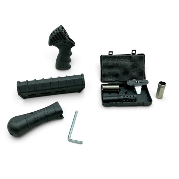 Canuck Enforcer Pistol Grip, Raptor Grip, Chokes and Forend