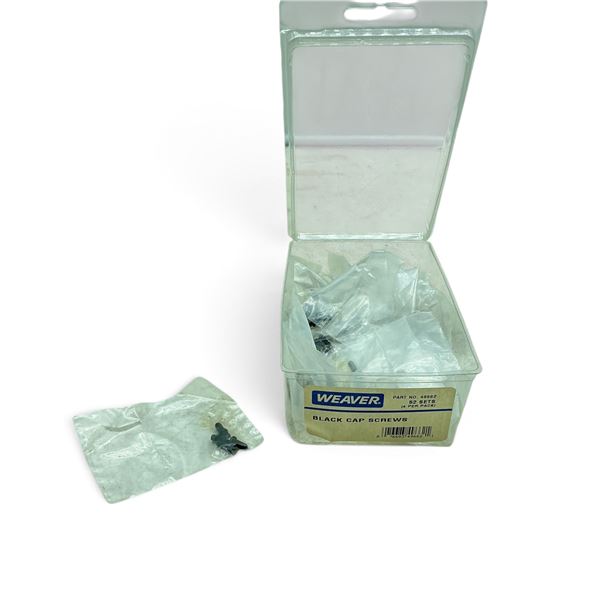 Weaver Black Cup Screws 52 Set