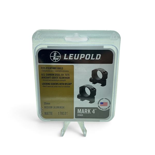 Leupold Mark 4, 35mm Medium Rings