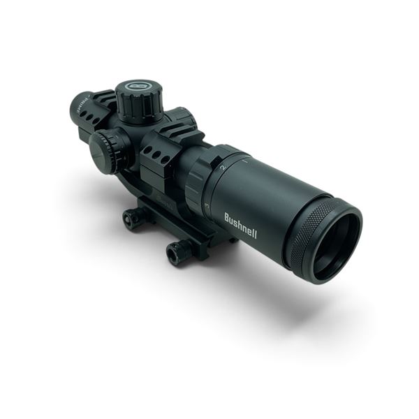 Bushnell Prime 1 - 4X Compact Scope with German 4 Reticle on Burris P.E.P.R Mount