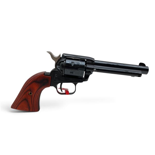 Heritage Rough Rider Single Action Revolver 22LR 4.75" Barrel Wood Grips Restricted, New