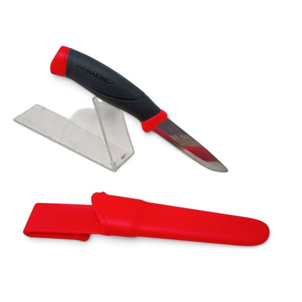 Morakniv Companion Rescue SRT Safe Red Fixed 4" Blade With Sheath