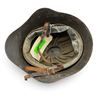Image 2 : Soviet SSH 36 Steel Helmet with Broken Chin Strap