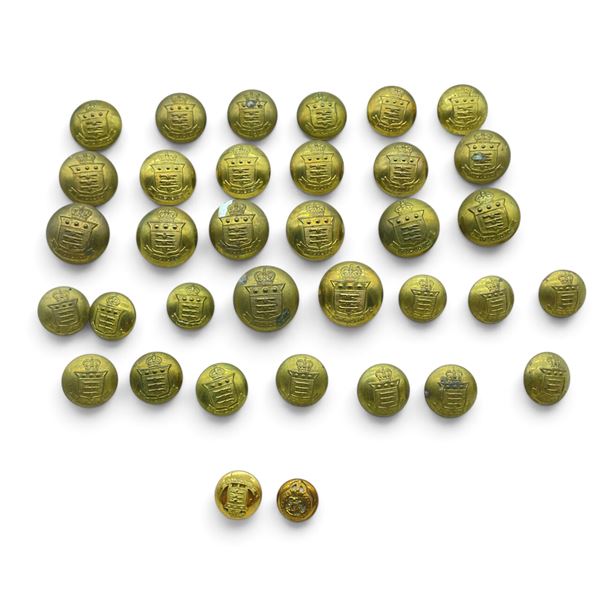 Royal Canadian Ordnance Corps Buttons X 35